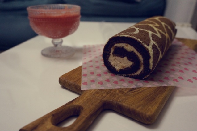 超萌长颈鹿蛋糕卷