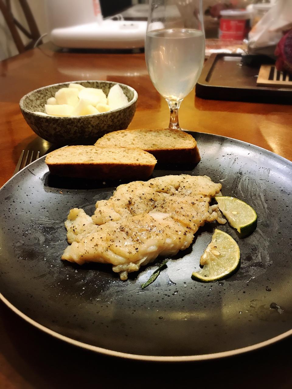 香煎龙利鱼——fit食谱系列