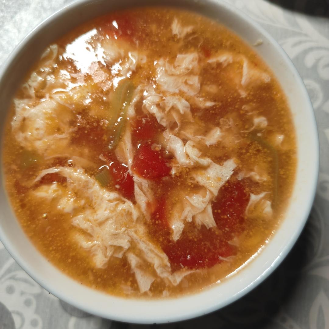 西红柿鸡蛋汤