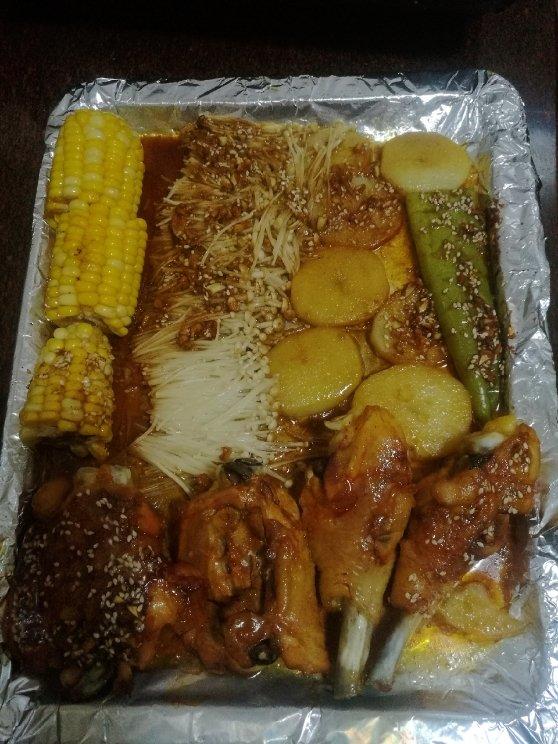 家庭自制烧烤❗️比烧烤摊好吃百倍😋秘制酱料
