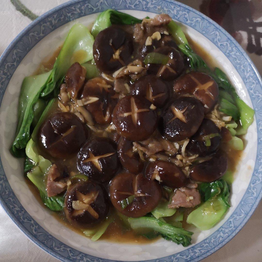 蚝油香菇小油菜