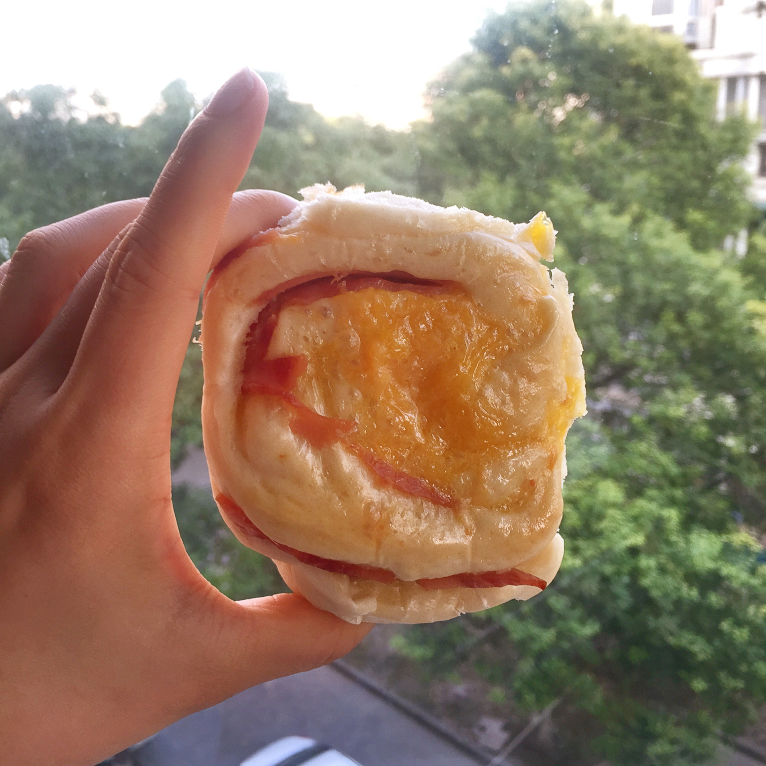 【曼食慢语】火腿芝士面包