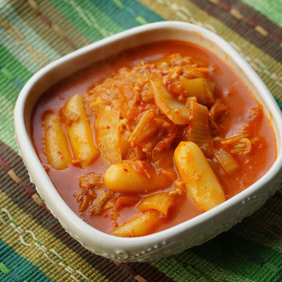 韩式辣炒年糕（or网红芝士套路之芝心年糕）