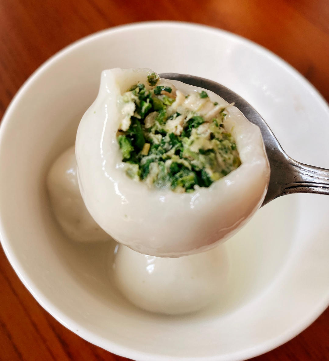 荠菜鲜肉汤圆