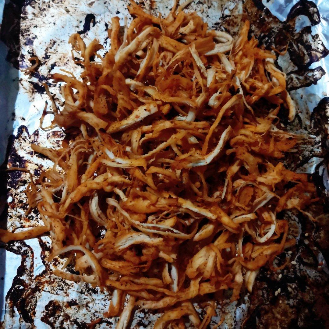 肉食动物的超低卡减肥零食_鸡胸肉干丝
