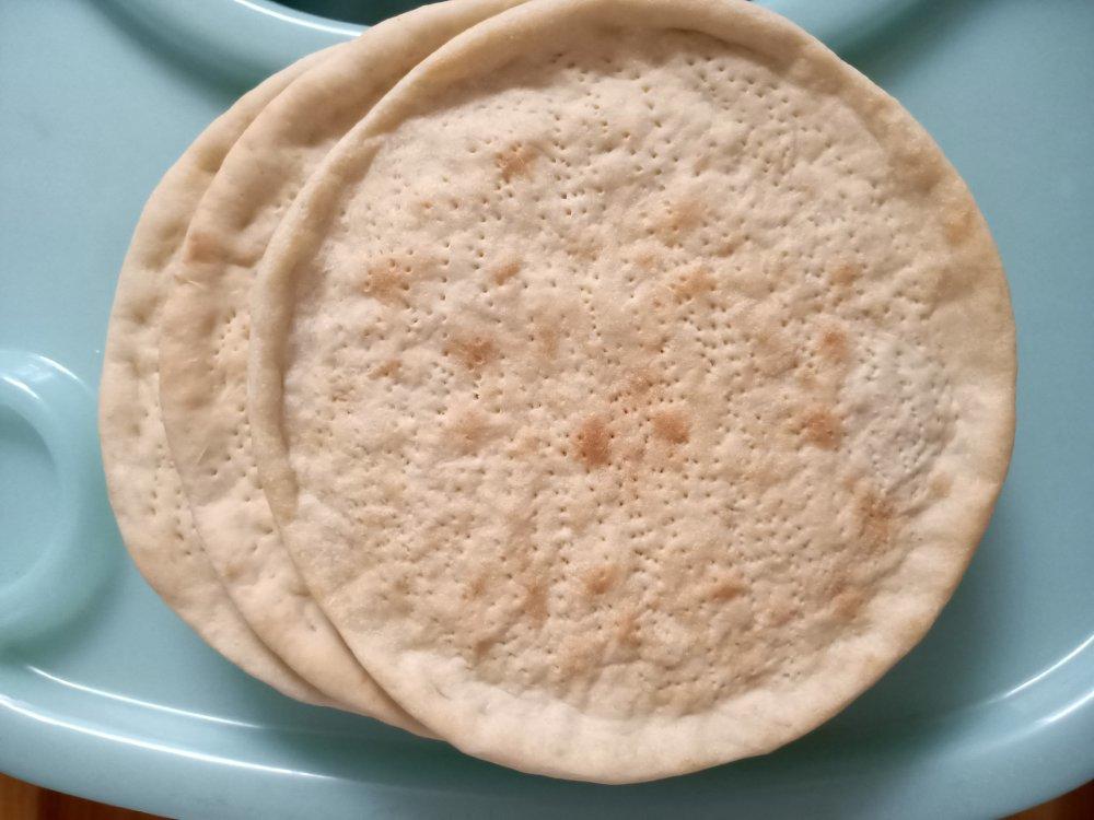 juanzi0807做的自制披萨饼皮薄饼