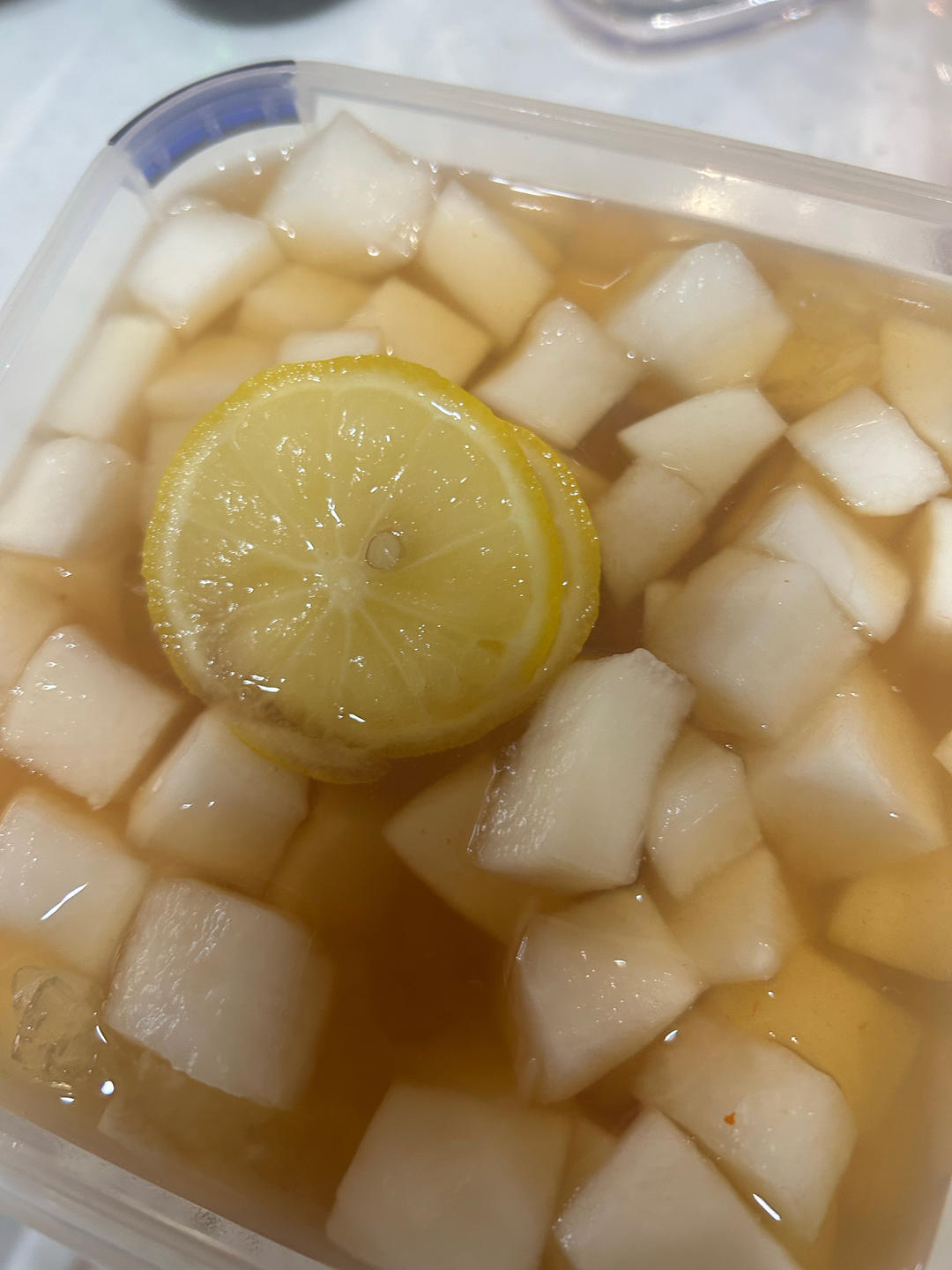 腌萝卜，酸甜爽口