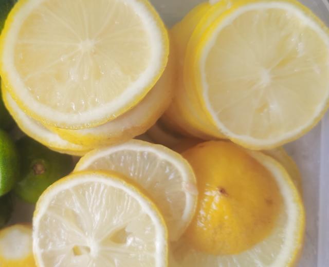 自制冻柠檬片的做法