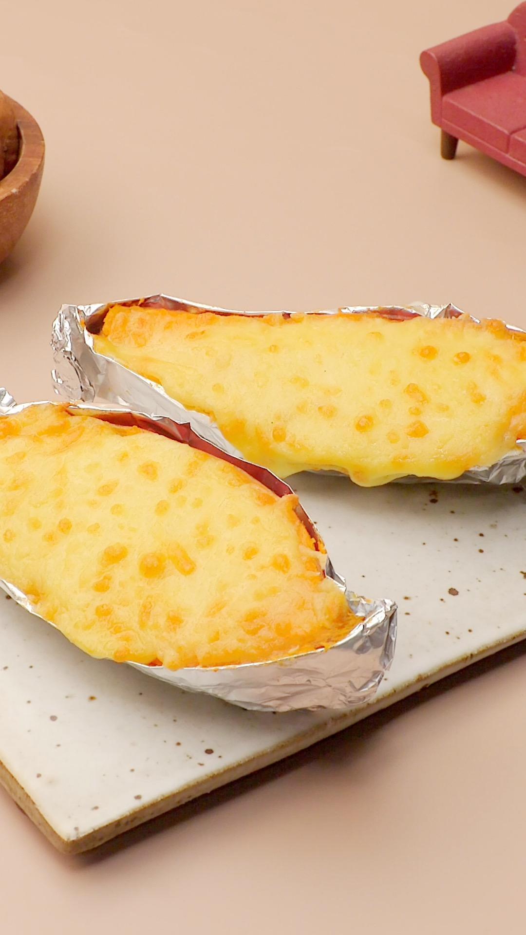 芝士焗红薯的做法