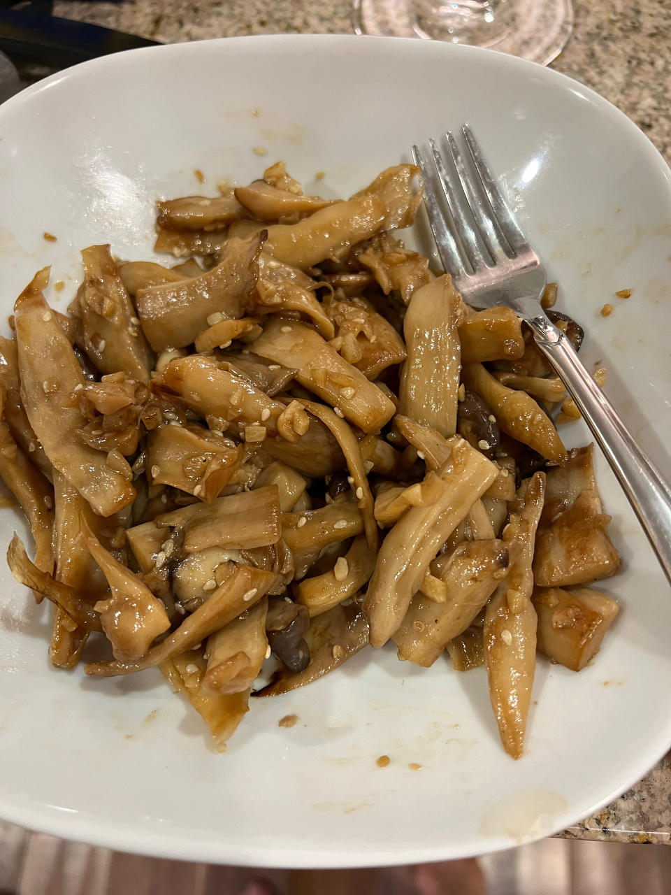 干煸杏鲍菇