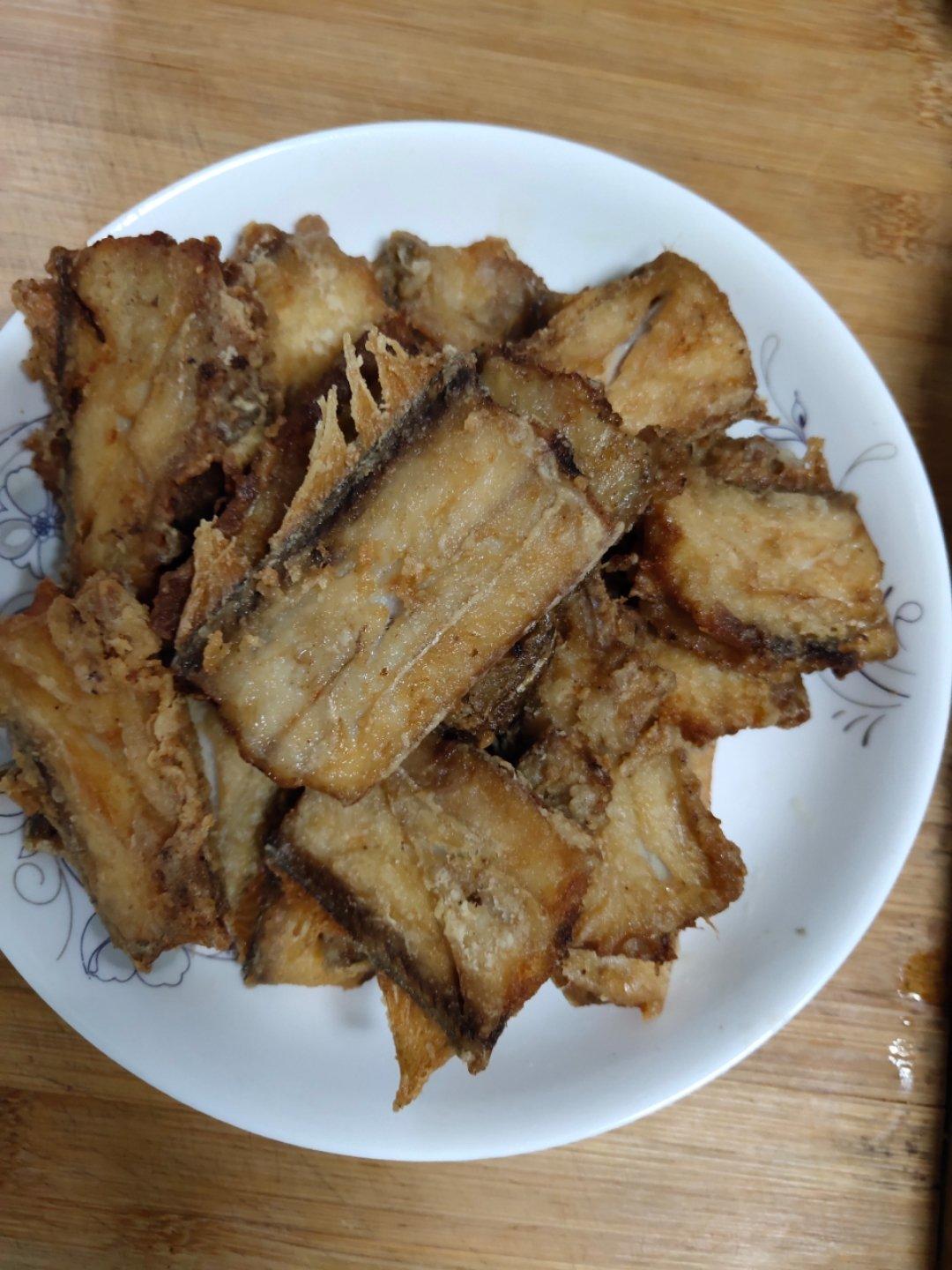 干炸带鱼