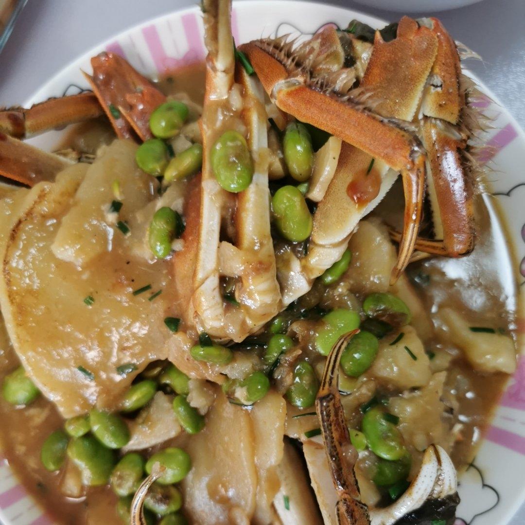 面拖蟹