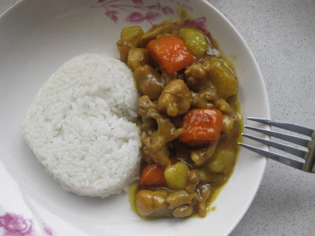 咖喱鸡饭的做法