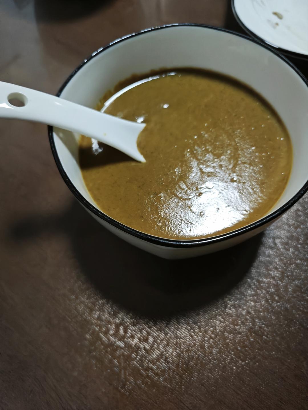 多少次去烤肉店就为了这一口南瓜羹！！