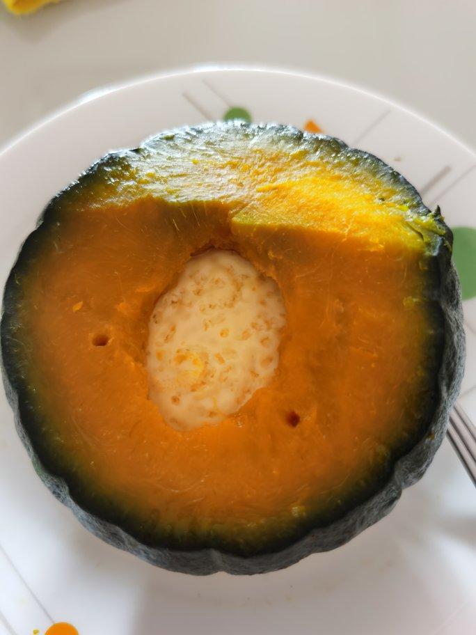 贝贝南瓜蒸蛋（懒人0失败）