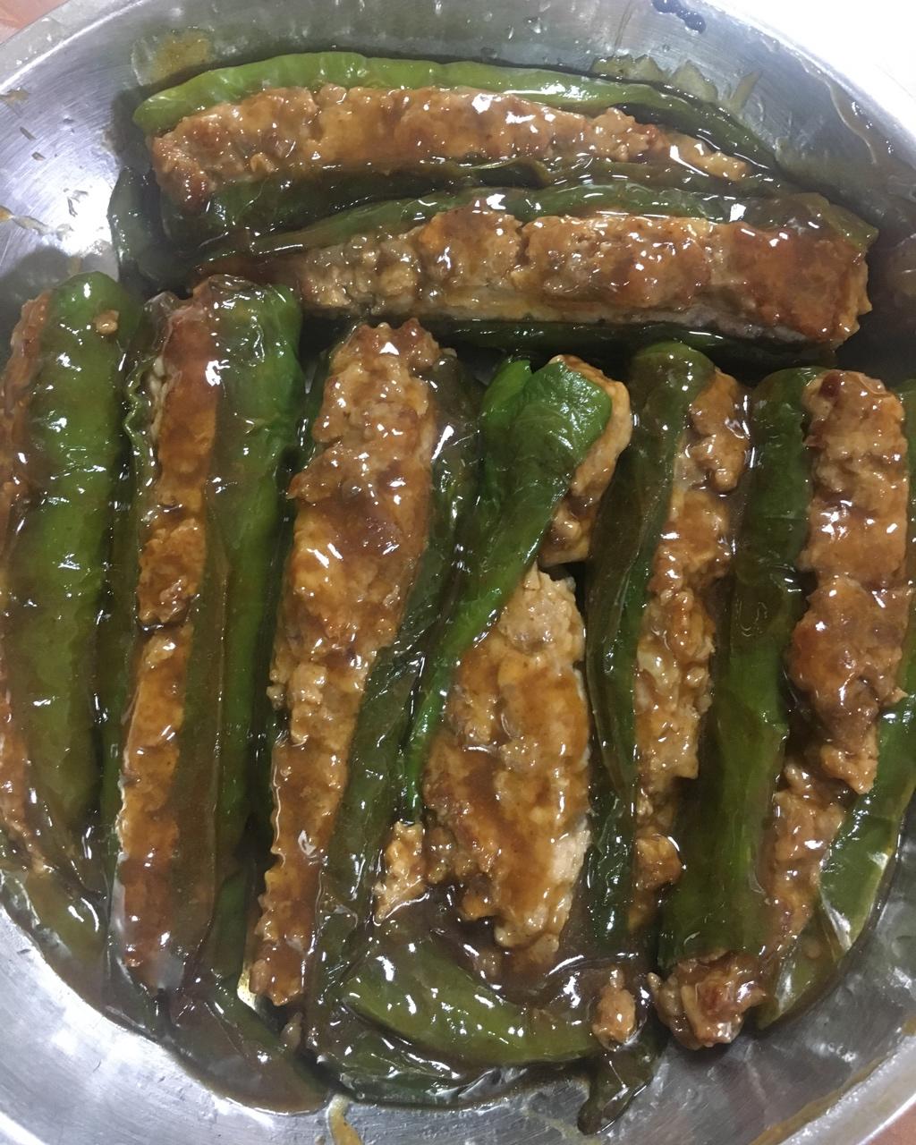 欣之怡做的酿辣椒