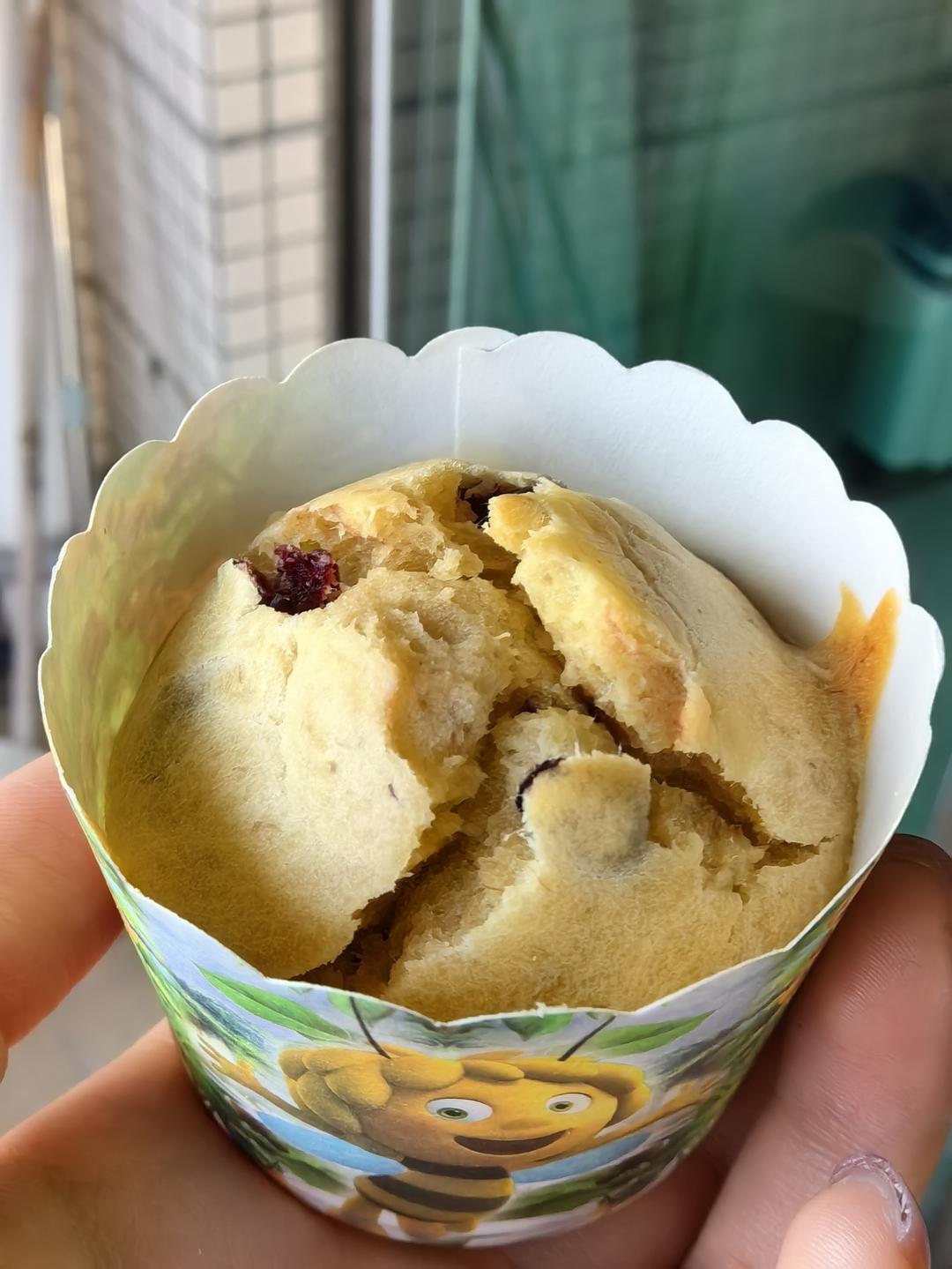 少女心的香蕉蔓越莓玛芬