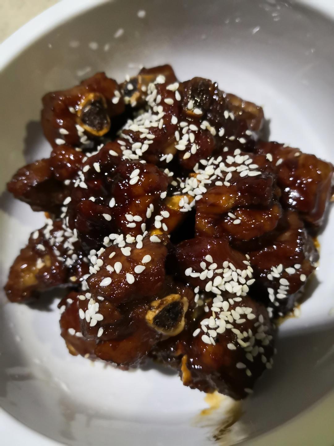 糖醋排骨/糖醋小排（不放油）（12345口诀做出正宗上海本帮）