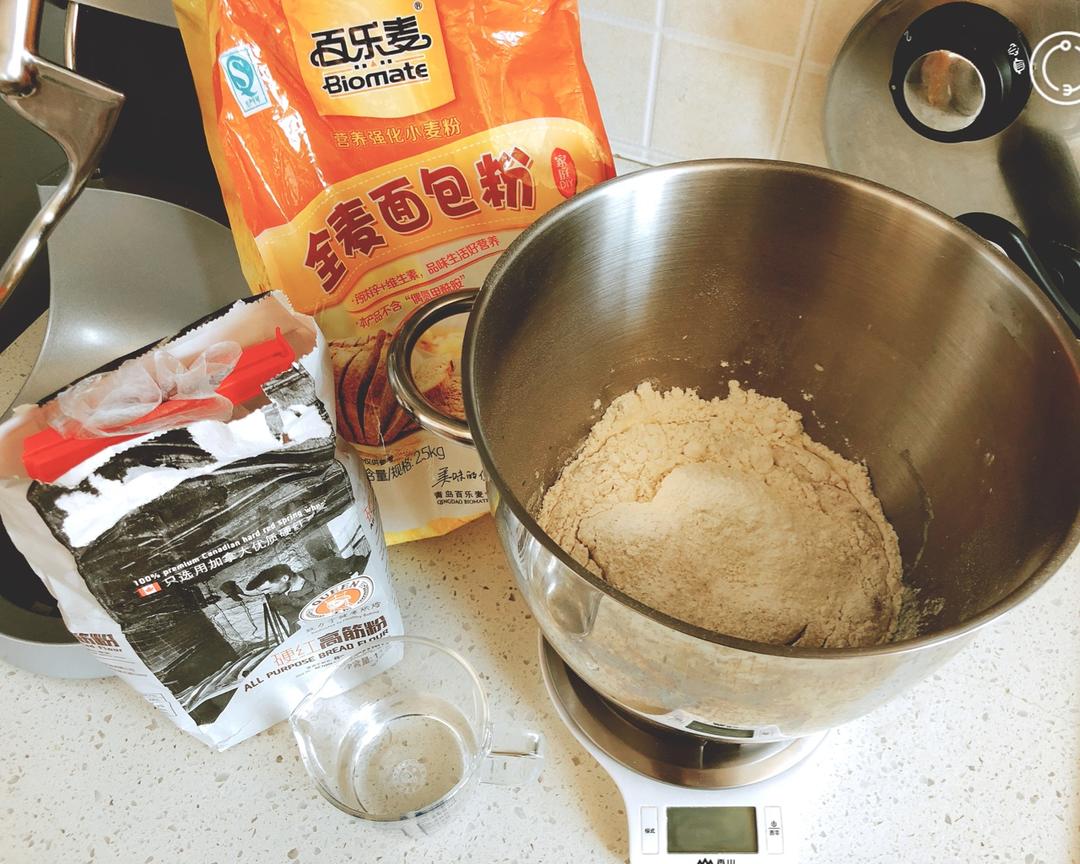 纯奶手撕吐司的做法 步骤1