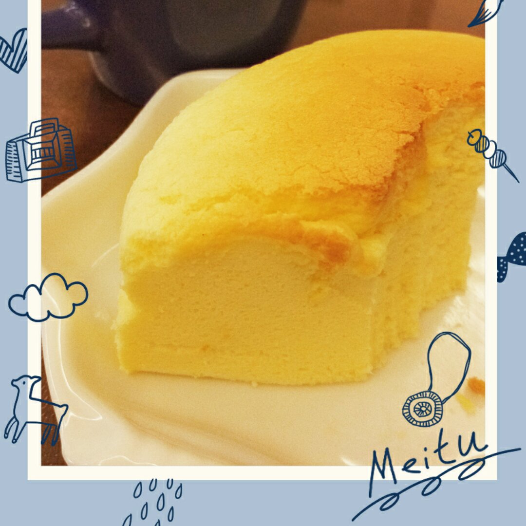 轻乳酪芝士蛋糕6寸#皮黑森林#