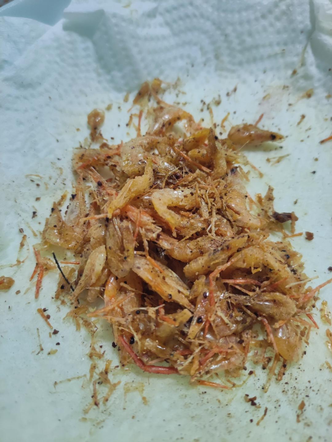 超级好吃椒盐小河虾