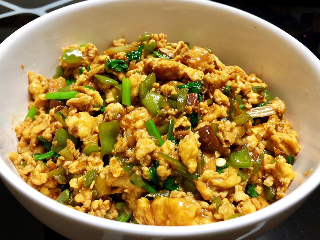 一片云-83做的东北青椒鸡蛋酱