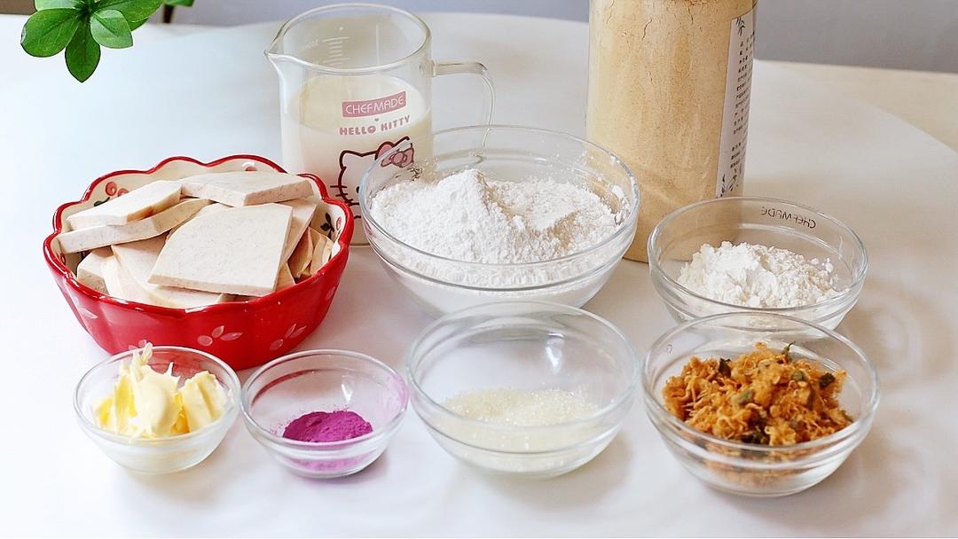 纯奶手撕吐司的做法 步骤1