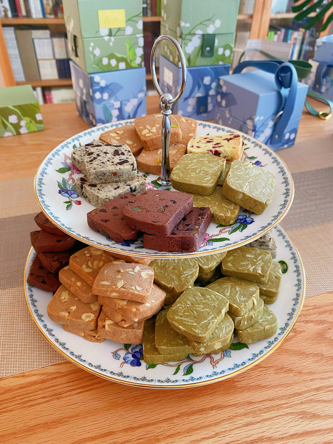 5种口味曲奇｜一次搞定｜拿捏了｜私房量产｜新年礼盒