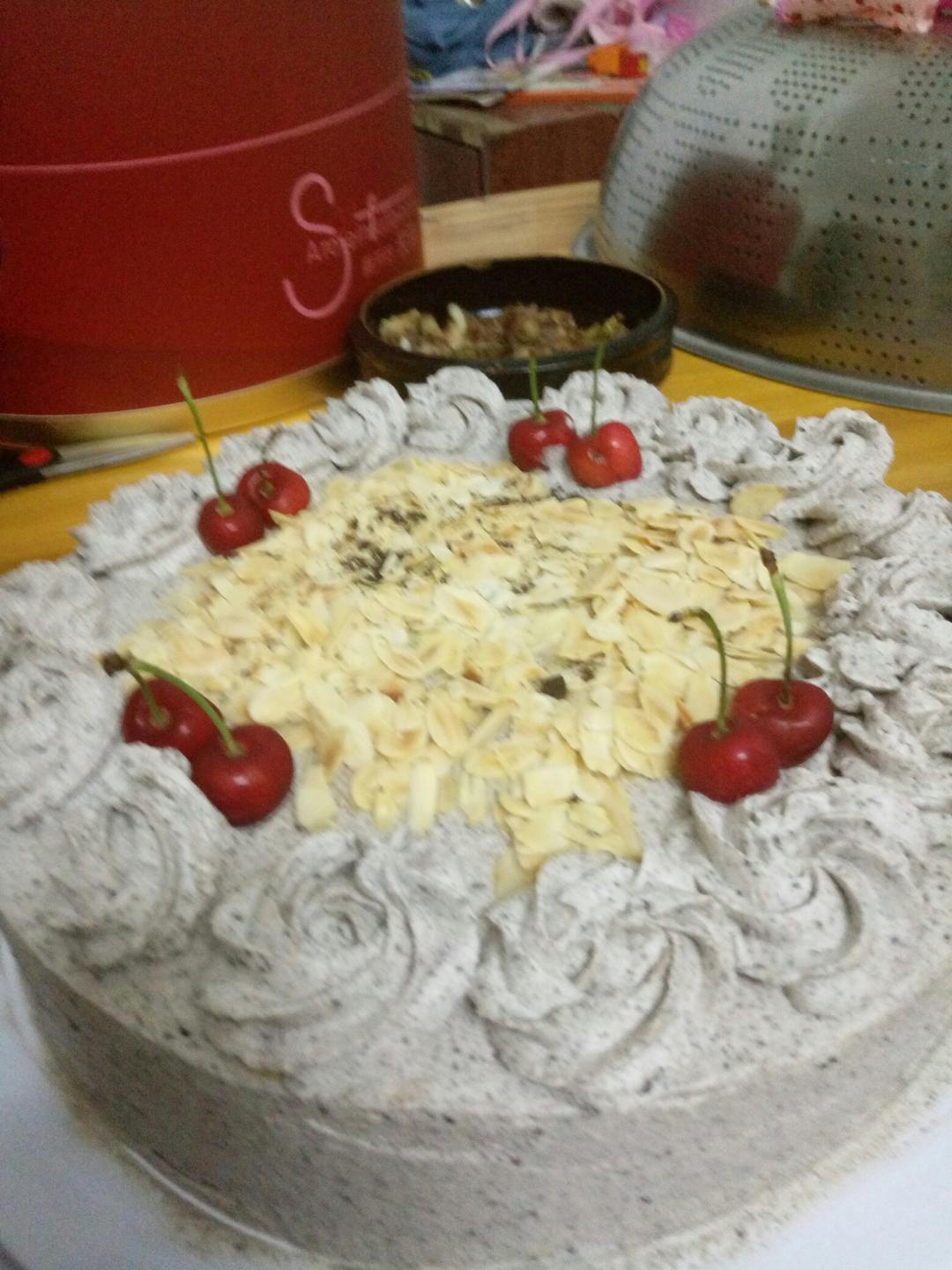 【零失败】不会裱花没关系的水果裸蛋糕 芒果裸蛋糕 完美戚风胚