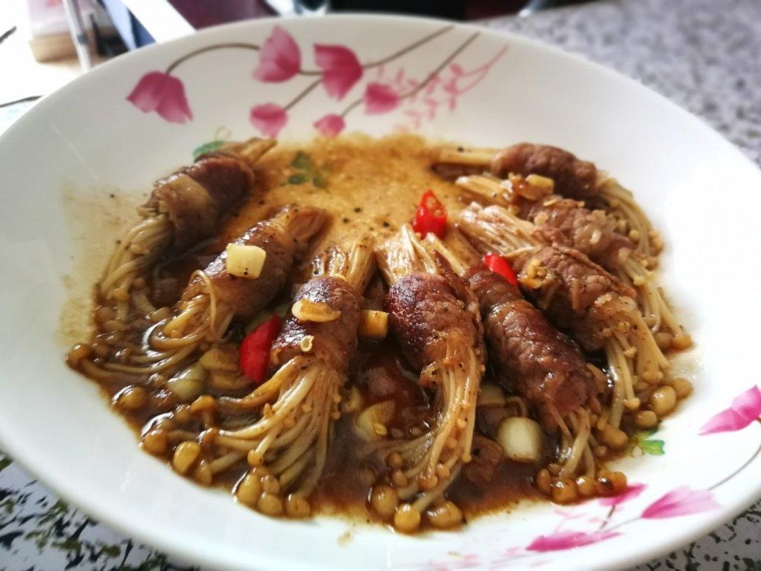 金针菇肥牛卷