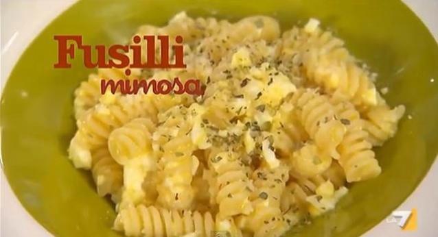 含羞草螺丝意大利面（Fusilli Mimosa)的做法