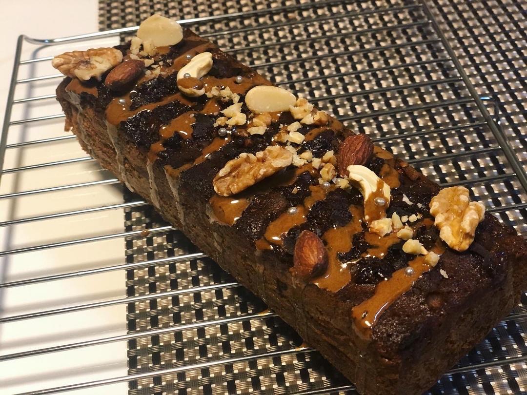 咖啡焦糖坚果磅蛋糕<熊谷裕子>
