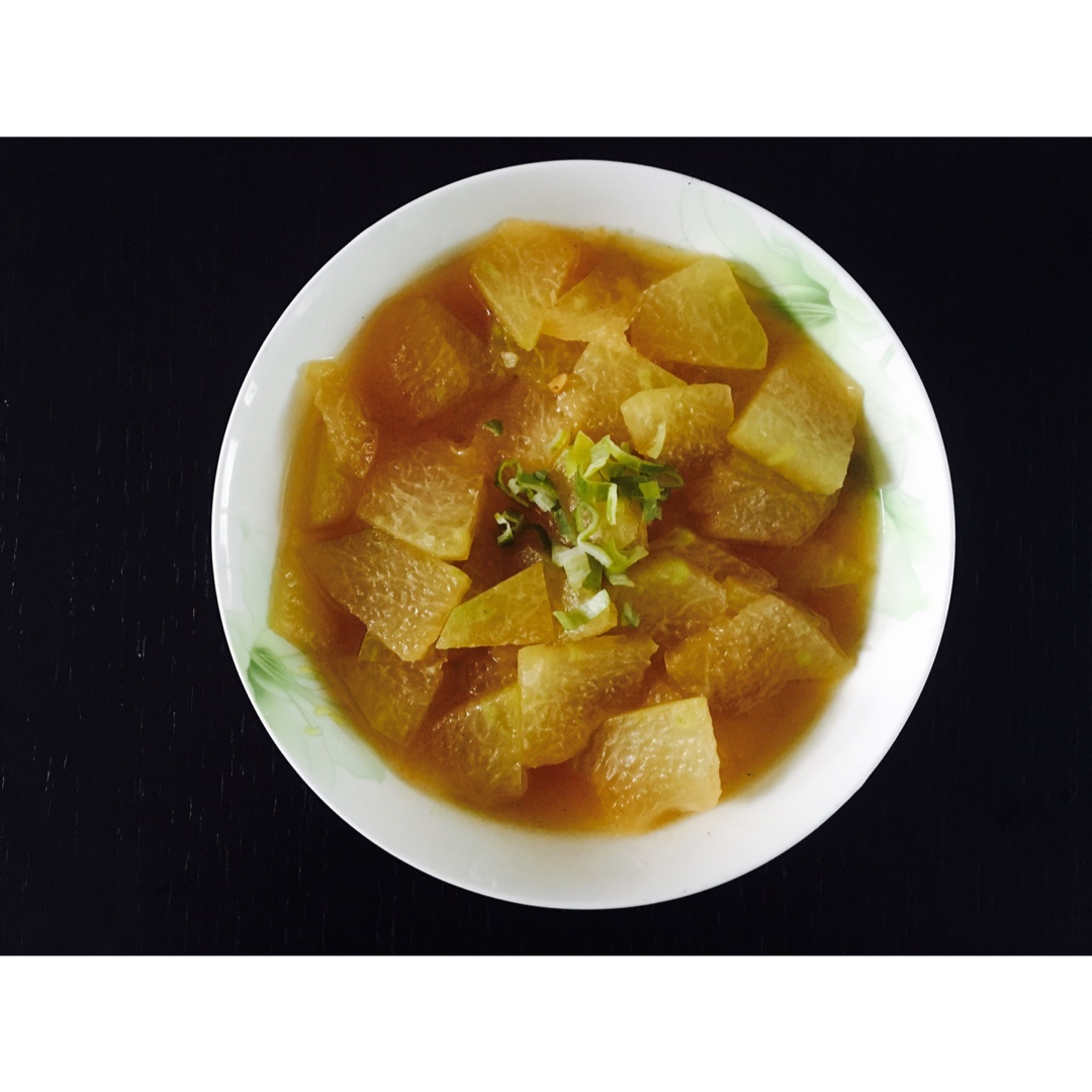 蚝油焖冬瓜