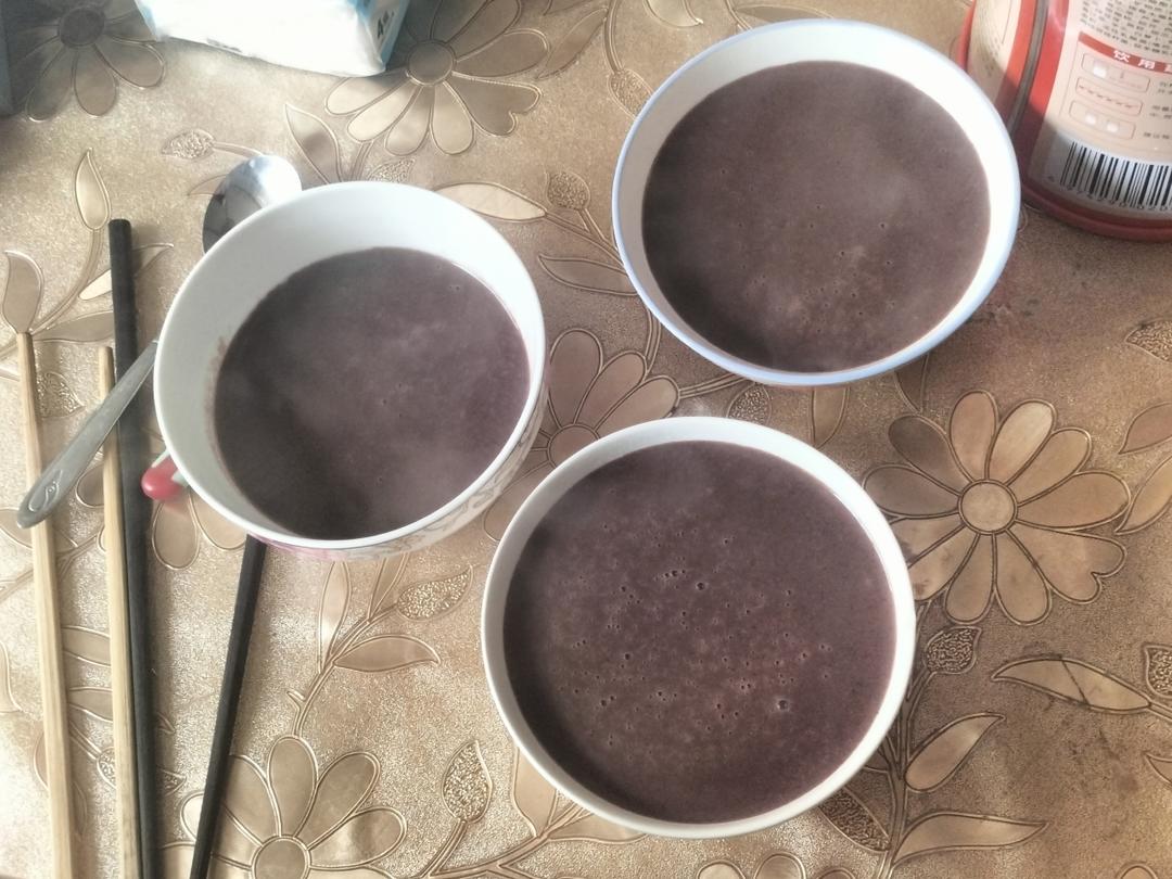 黑米山药黑豆红枣米糊（健脾补气血适合大人孩子吃）