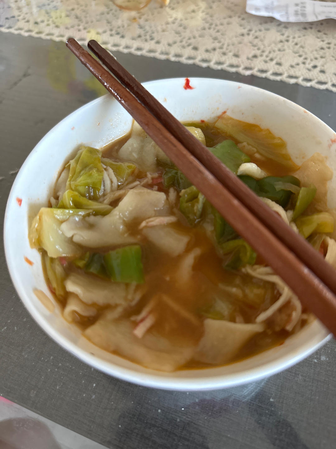 素揪片子（素汤饭）