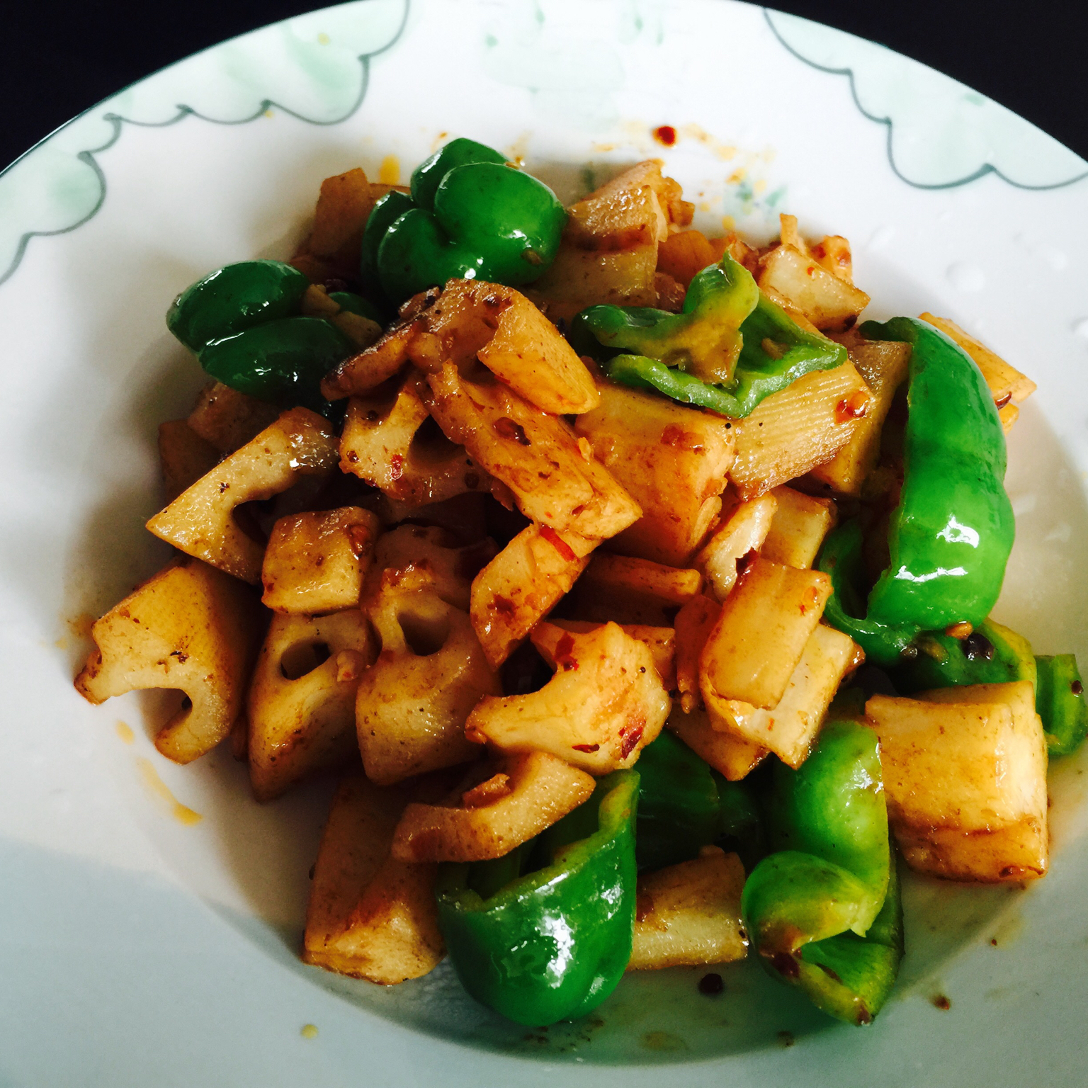 辣炒藕丁