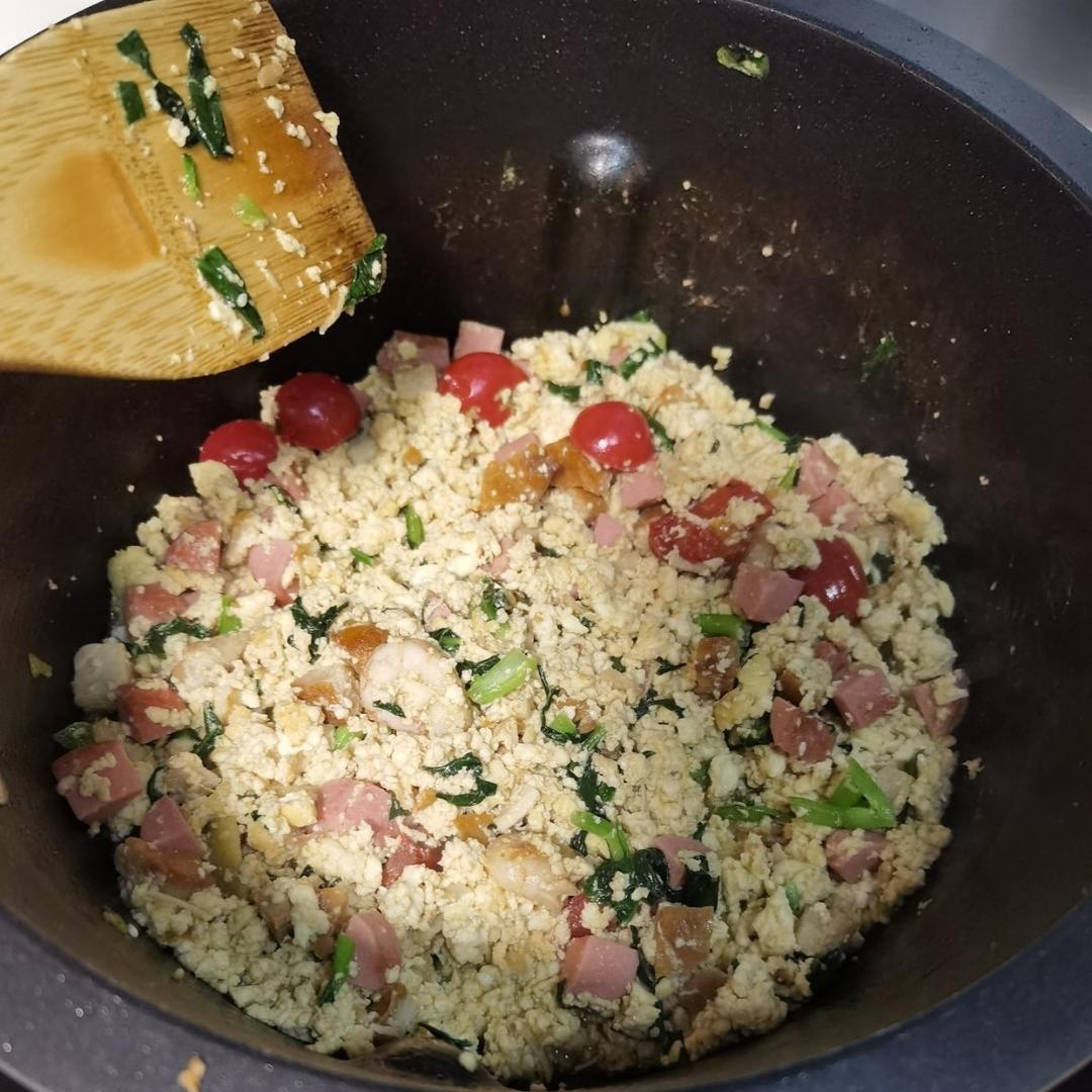 豆腐无米炒饭