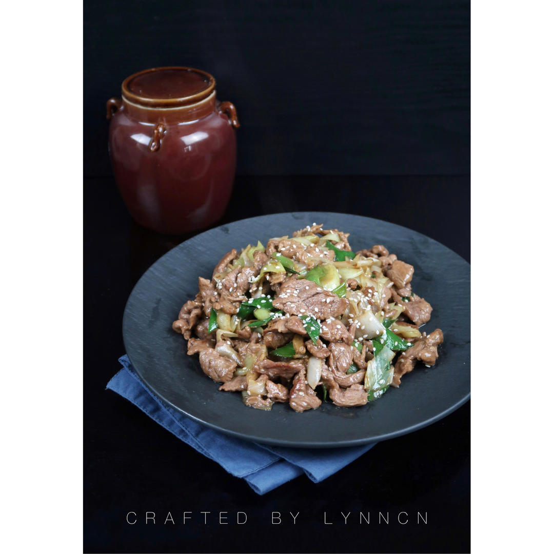 炒了20多年的葱爆羊肉