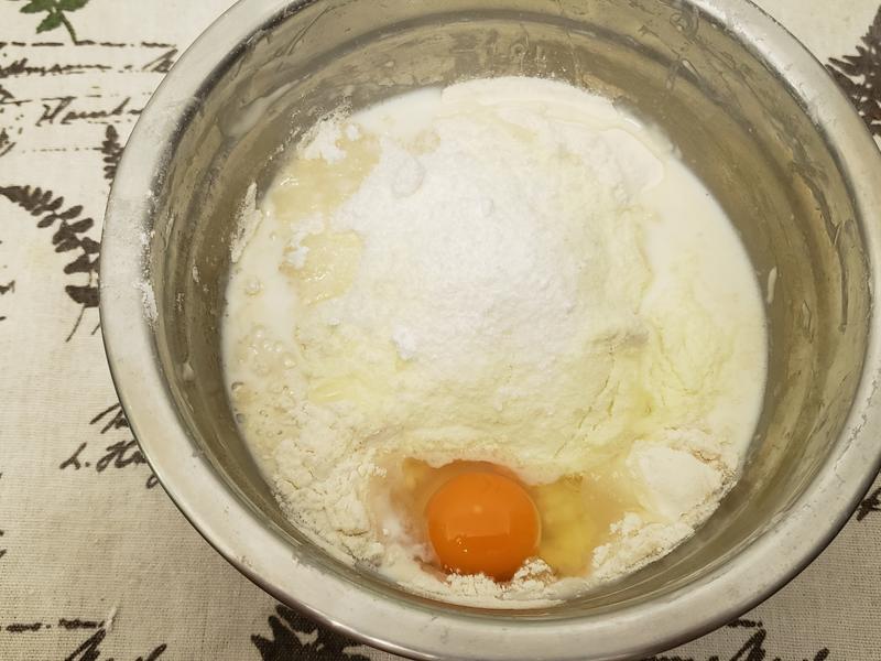 纯奶手撕吐司的做法 步骤1