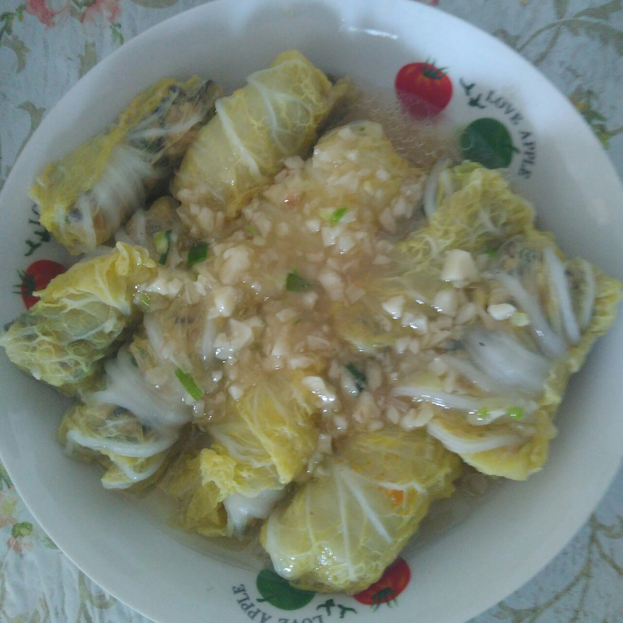 肉酿白菜卷