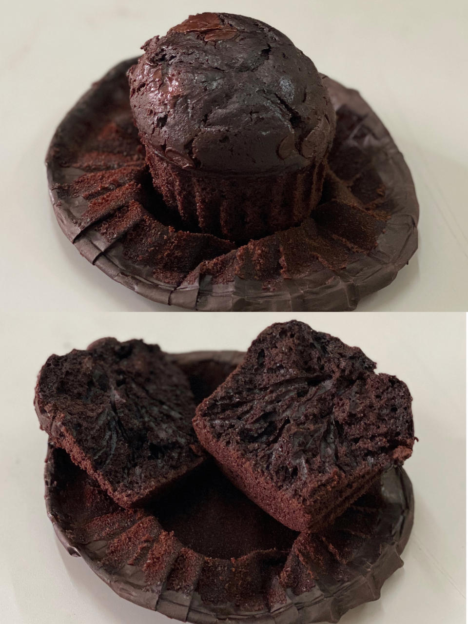 在家做巧克力蘑菇头麦芬蛋糕🍫