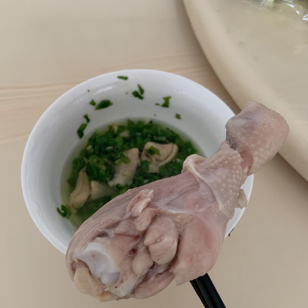不用过冰水的白斩鸡