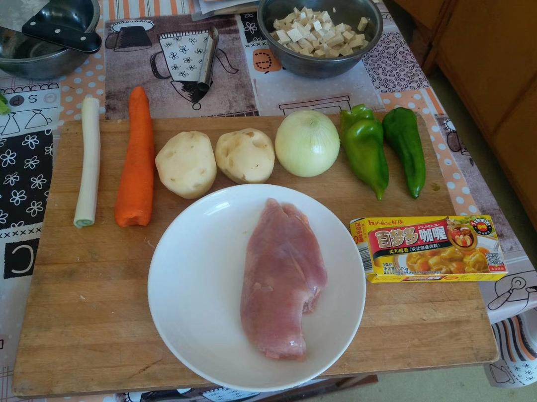 咖喱鸡肉饭
