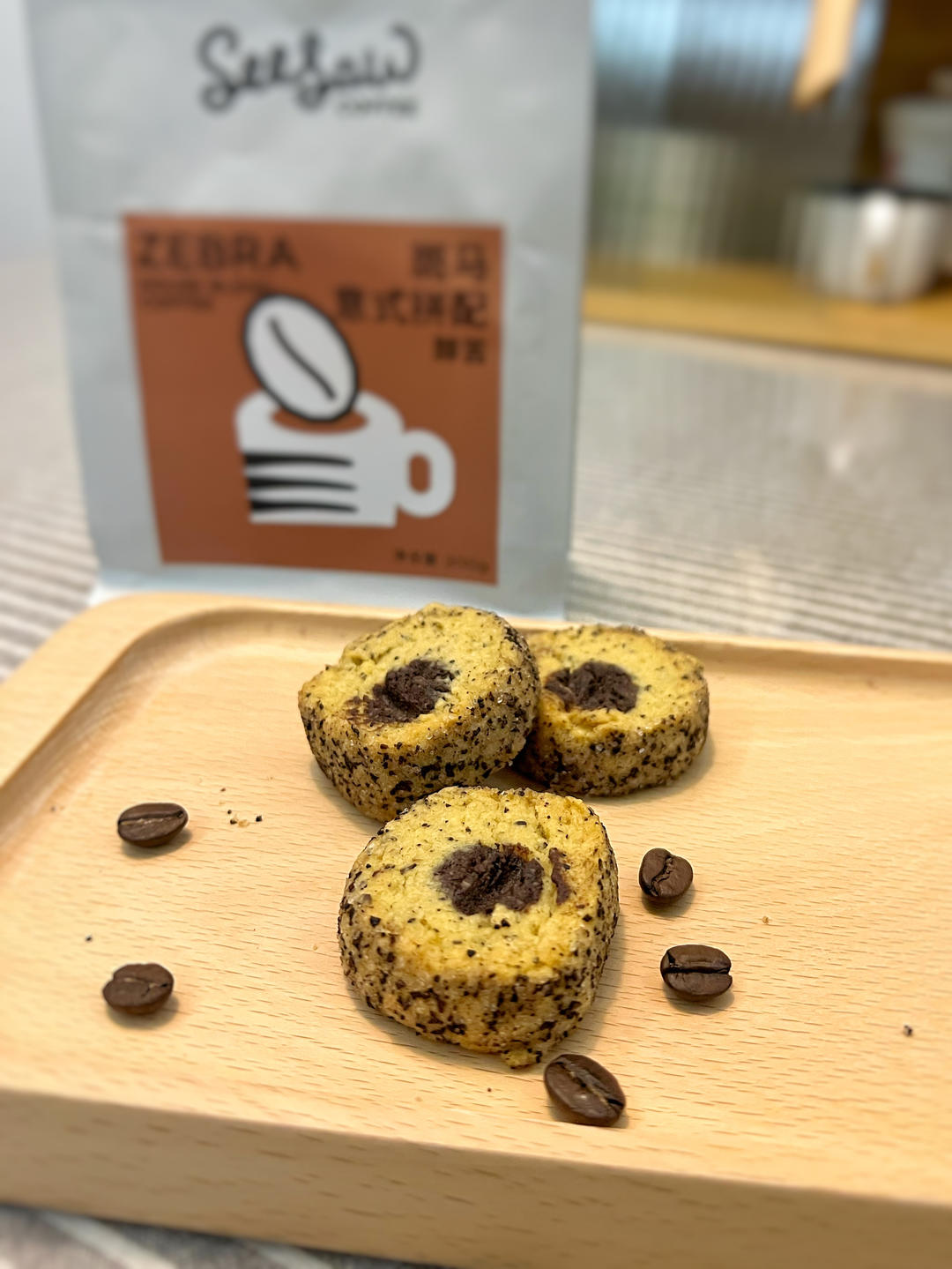 渣都不剩的咖啡切片曲奇