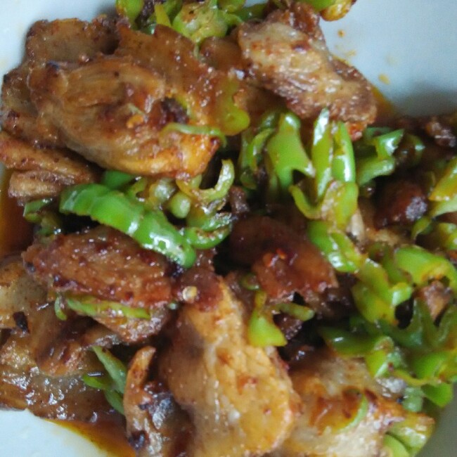 青椒回锅肉