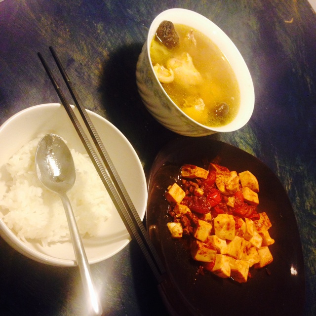 西红柿烧豆腐