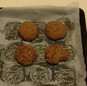 核桃巧克力大饼干的做法 步骤12