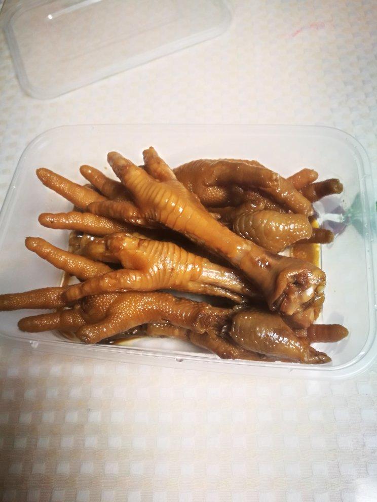 香辣卤鸡爪