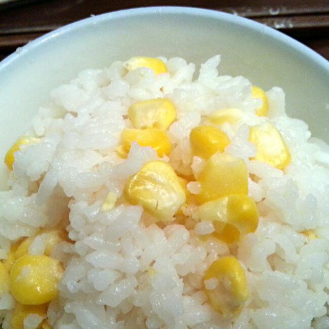 甜玉米饭