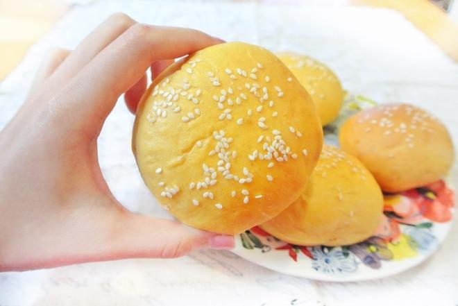 紅薯漢堡胚sweet potato buns的做法